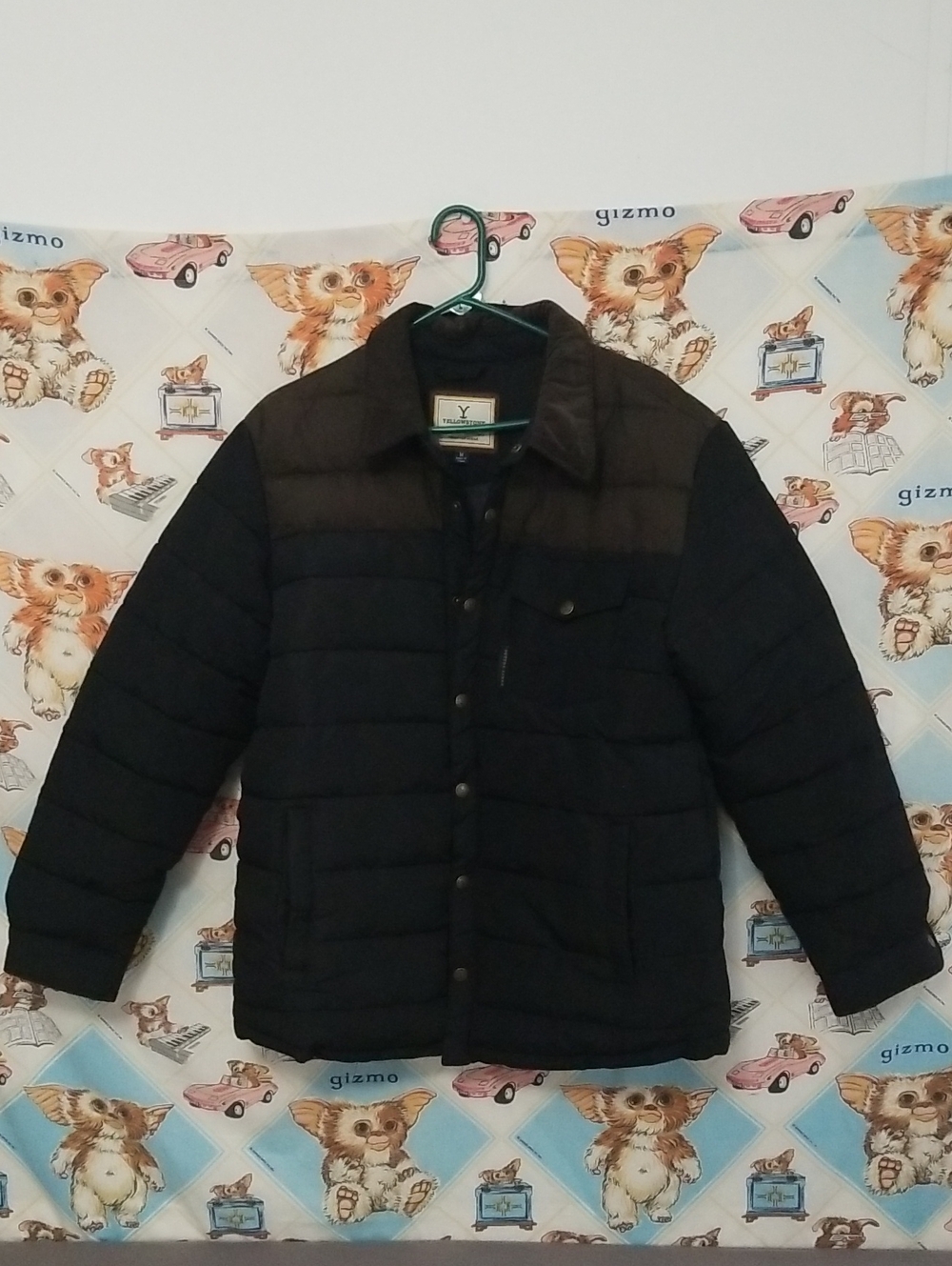 Yellowstone Series Puffer Barn Jacket M Kevin Costner Cowboy John Dutton Ranch